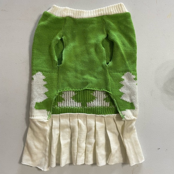 Dog Dress, Large, Green Pullover - Picture 2 of 2